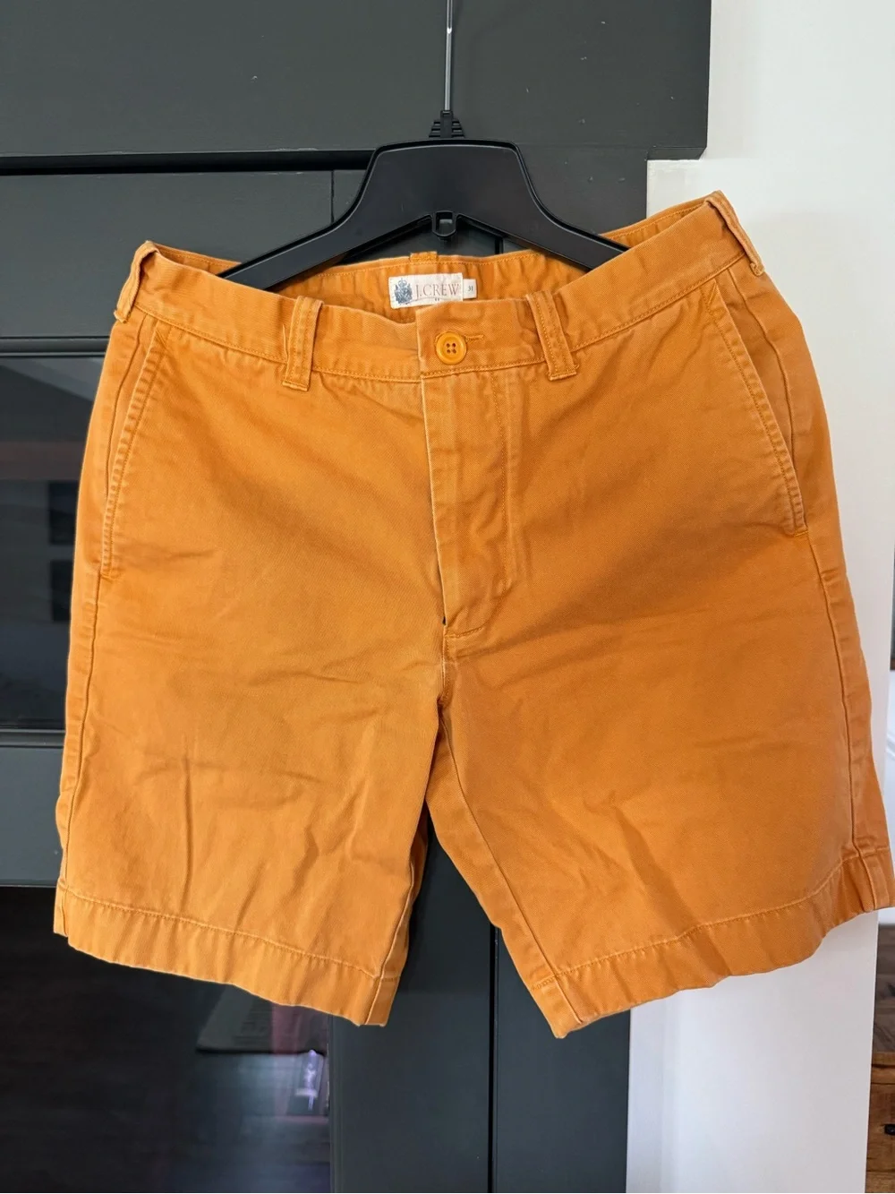 J Crew Men’s Orange Chino Shorts